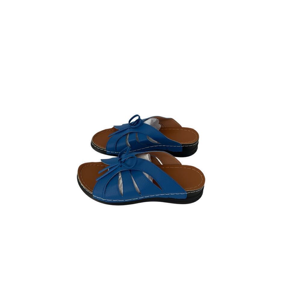 New Women Cute BlueFront Bow Slide on slipper Size 41 (US 10) - Picture 5 of 8